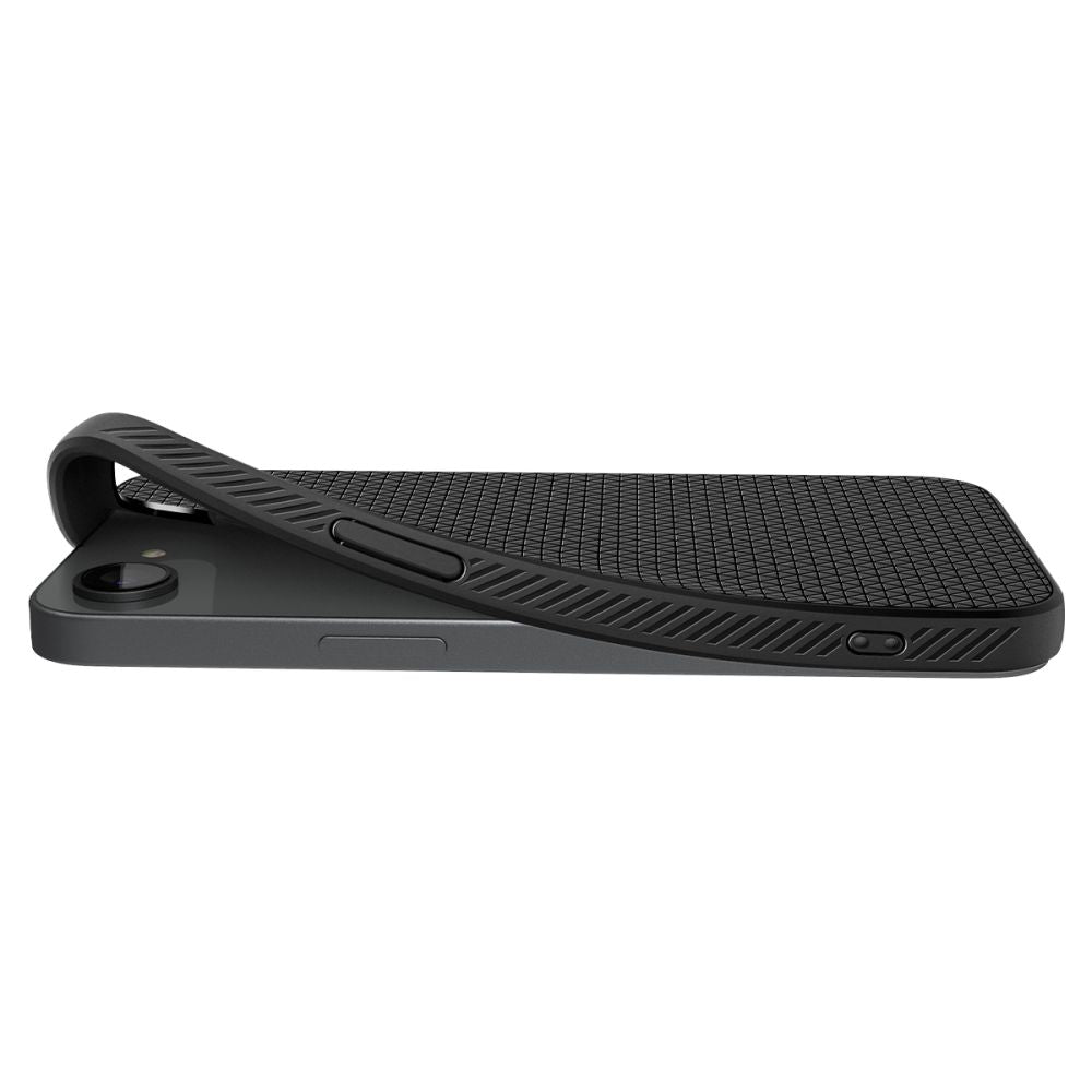 Deksel for Apple iPhone 17e / 16e, Spigen, Liquid Air, Svart ACS09161
