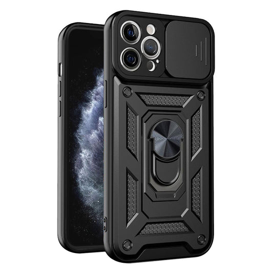 Deksel for Apple iPhone 11 Pro Max, Techsuit, CamShield, Svart