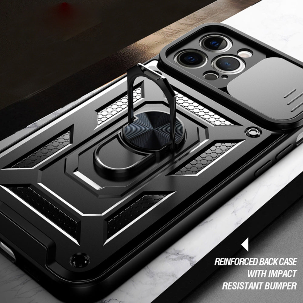 Deksel for Apple iPhone 11 Pro Max, Techsuit, CamShield, Grønn