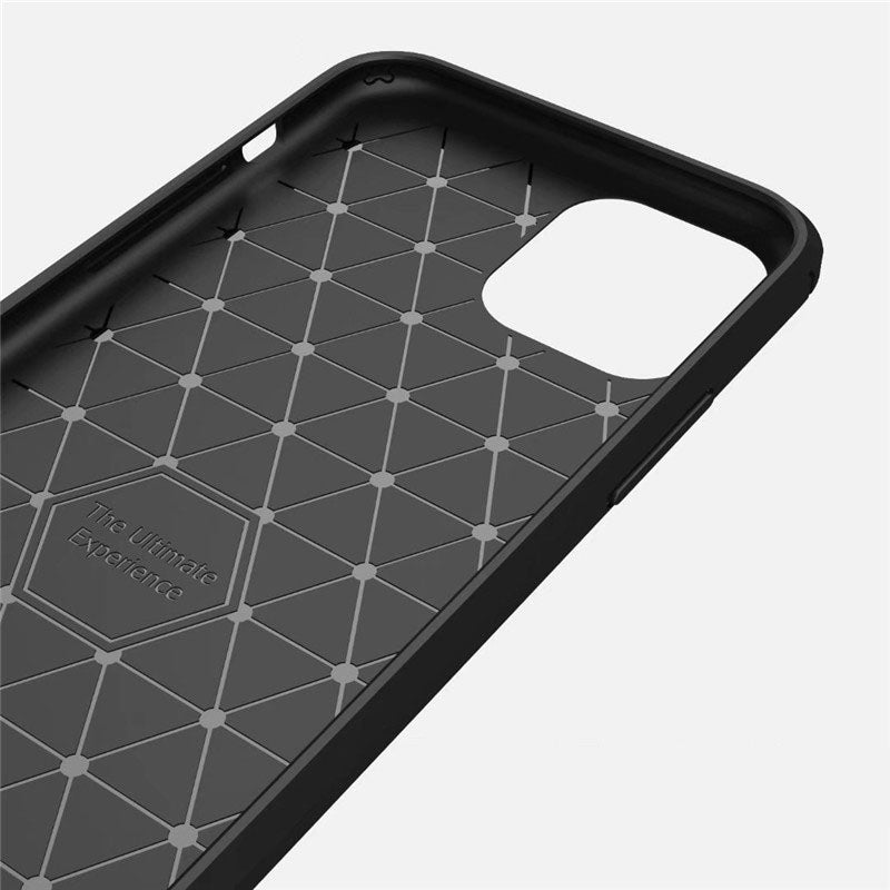 Deksel til Apple iPhone 11 Pro Max, Techsuit, Karbon, Svart