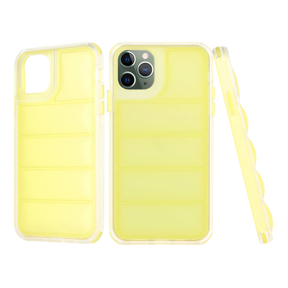 Deksel for Apple iPhone 11 Pro Max, Techsuit, Wave Shield, Gul