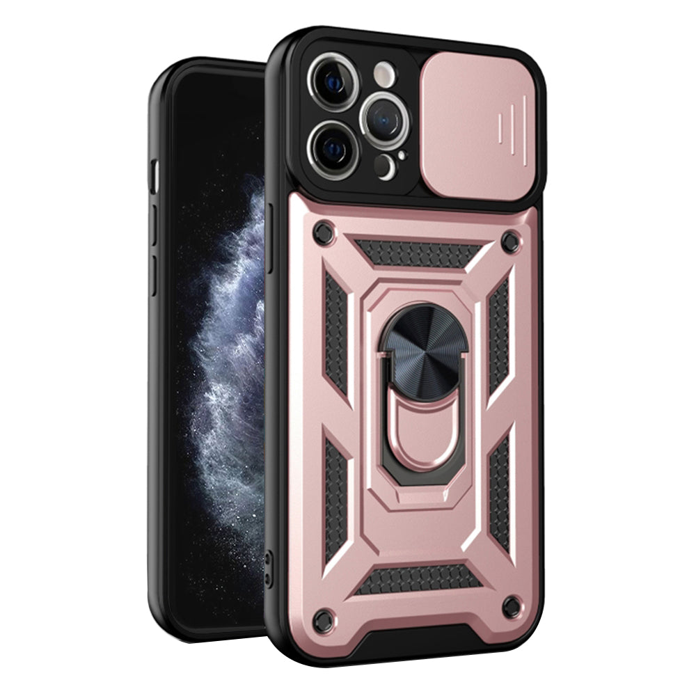 Deksel til Apple iPhone 11 Pro, Techsuit, CamShield, Rosa