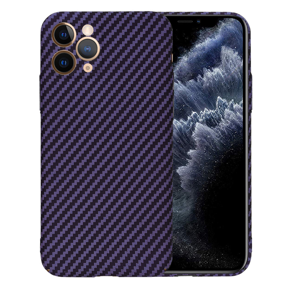 Deksel for Apple iPhone 11 Pro, Techsuit, Carbonite FiberShell, Lilla