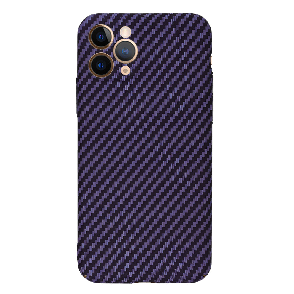 Deksel for Apple iPhone 11 Pro, Techsuit, Carbonite FiberShell, Lilla