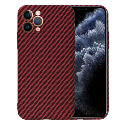 Deksel for Apple iPhone 11 Pro, Techsuit, Carbonite FiberShell, Rød