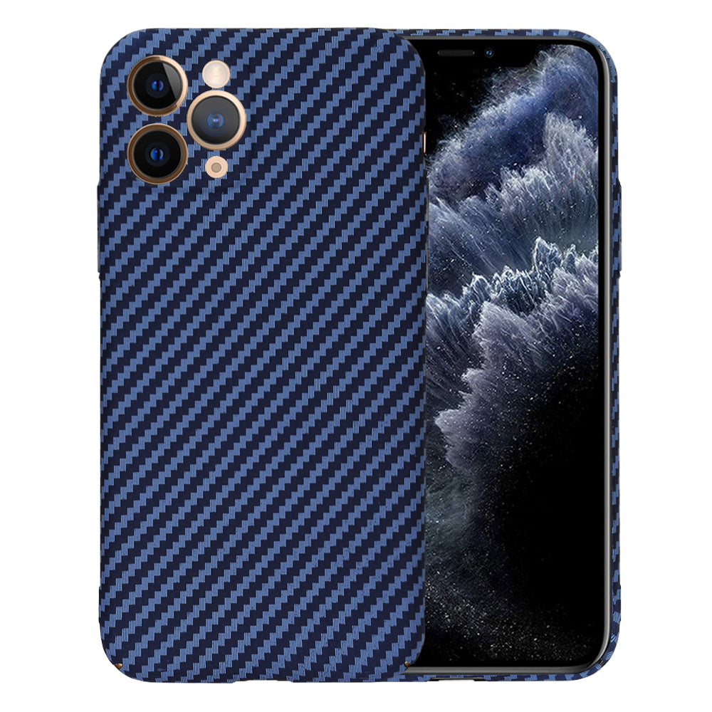 Deksel for Apple iPhone 11 Pro, Techsuit, Carbonite FiberShell, Turkis