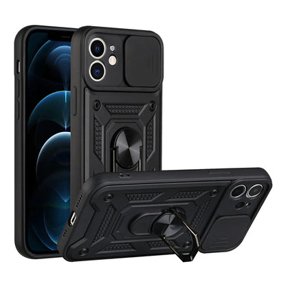 Deksel for Apple iPhone 11, Techsuit, CamShield, Svart