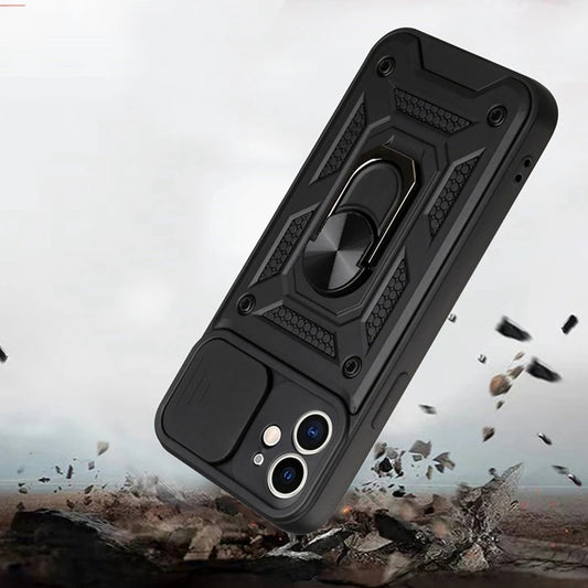 Deksel for Apple iPhone 11, Techsuit, CamShield, Svart