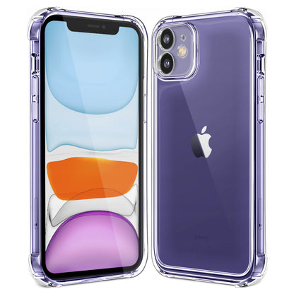 Deksel for Apple iPhone 11, Techsuit, Støtsikker Klar, Transparent