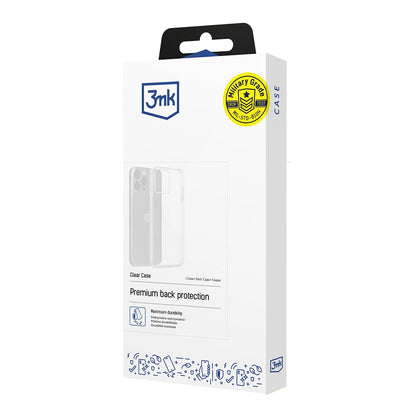 Deksel for Apple iPhone 12 / 12 Pro, 3MK, Gjennomsiktig