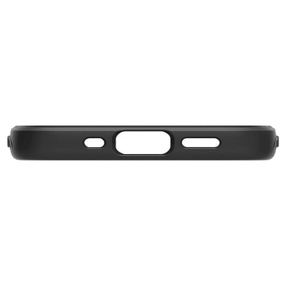 Deksel for Apple iPhone 12 / 12 Pro, Spigen, Liquid Air, Svart