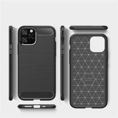 Deksel til Apple iPhone 12 Pro Max, Techsuit, Karbon, Svart
