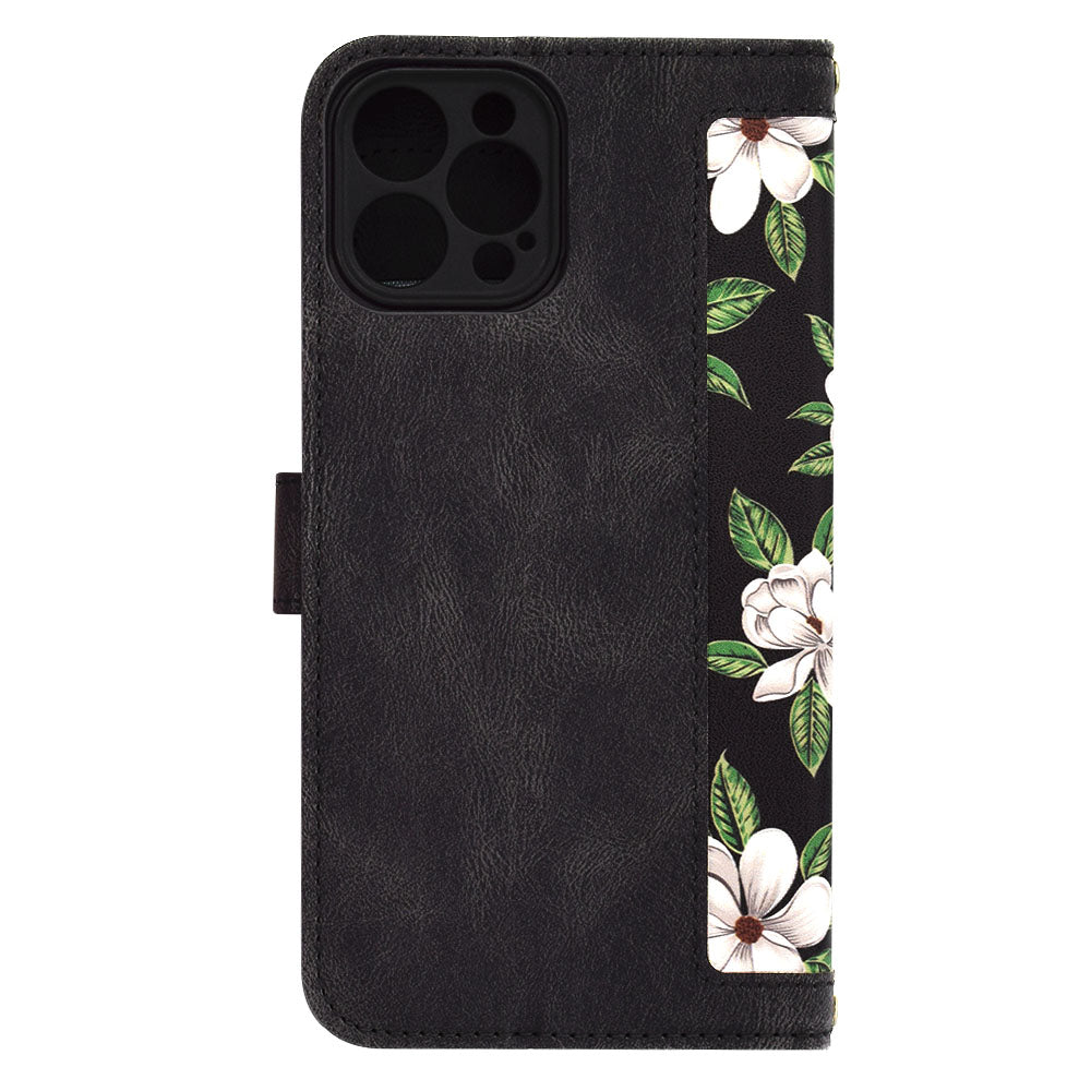 Deksel for Apple iPhone 12 Pro Max, Techsuit, FlipCraft, Svart