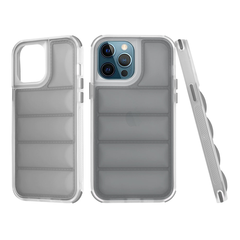 Deksel for Apple iPhone 12 Pro Max, Techsuit, Wave Shield, Svart