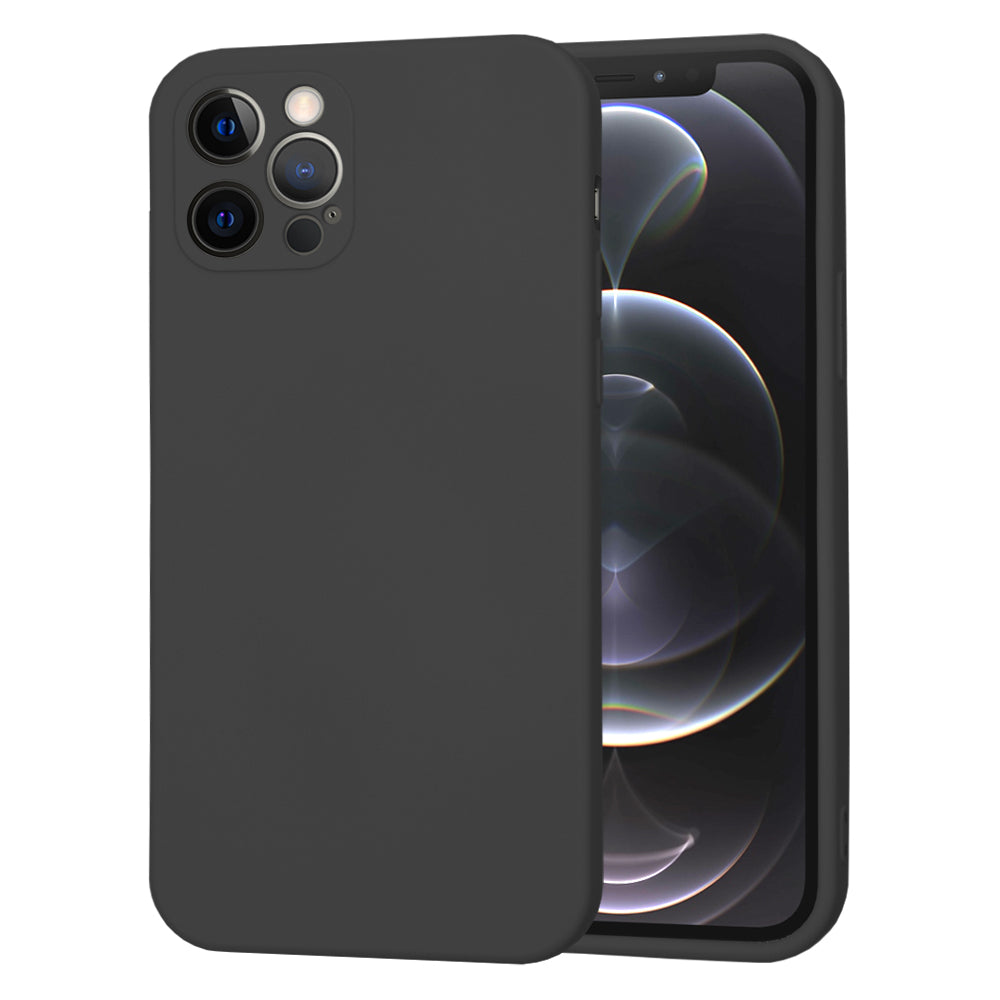 Deksel for Apple iPhone 12 Pro, Techsuit, SoftFlex, Svart