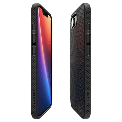 Deksel for Apple iPhone 17e / 16e, Spigen, Liquid Air, Svart ACS09161