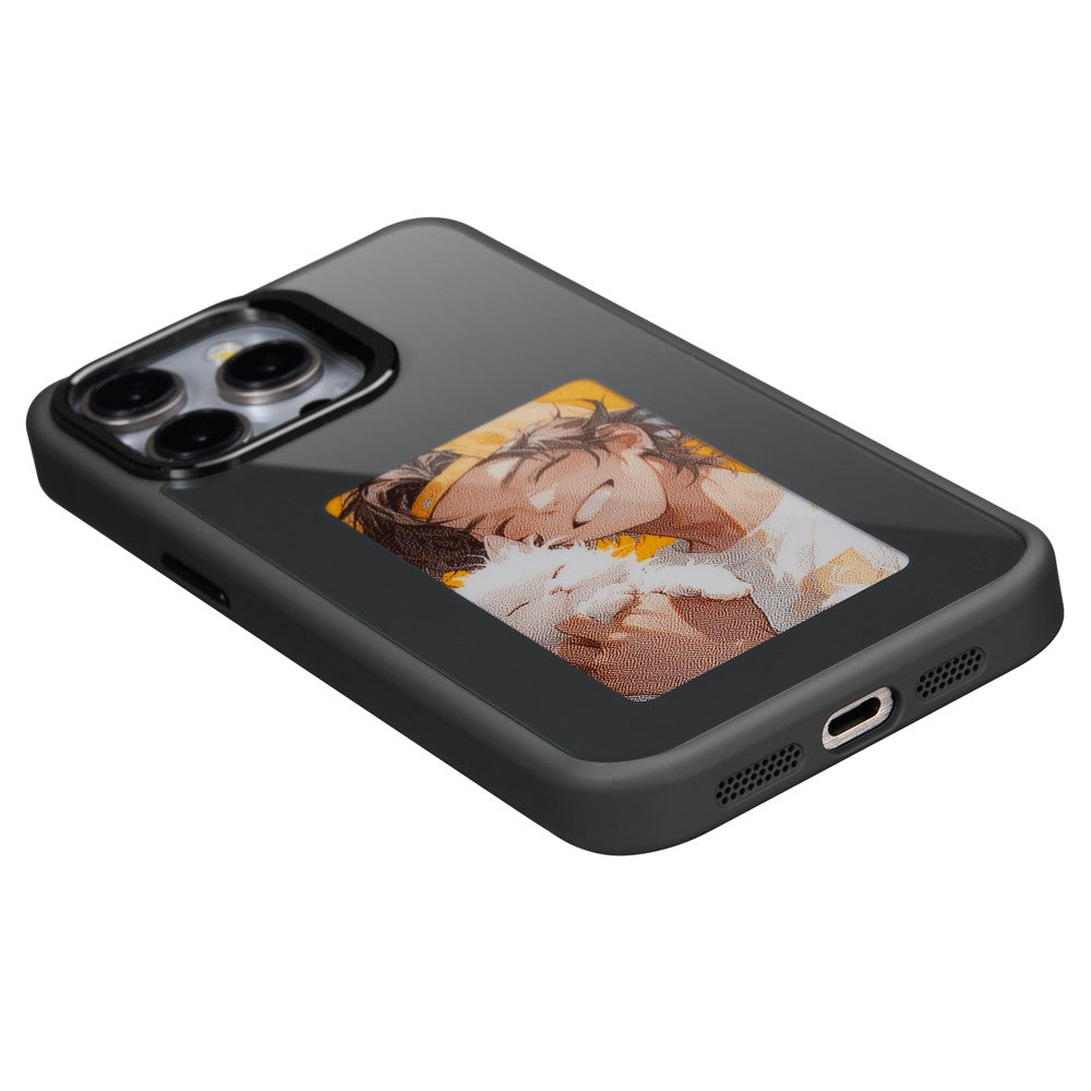 Deksel for Apple iPhone 13 Pro Max, OEM, Tilpasset E-Ink-skjerm, Svart