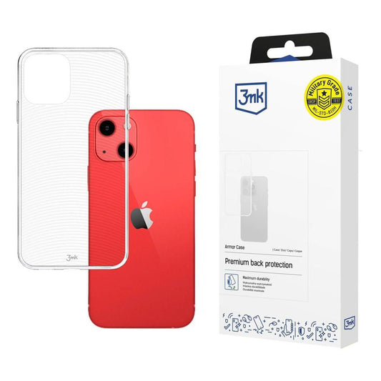 Deksel for Apple iPhone 13, 3MK, Armor, Transparent