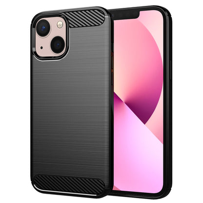 Deksel for Apple iPhone 13 mini, Techsuit, Karbon, Svart
