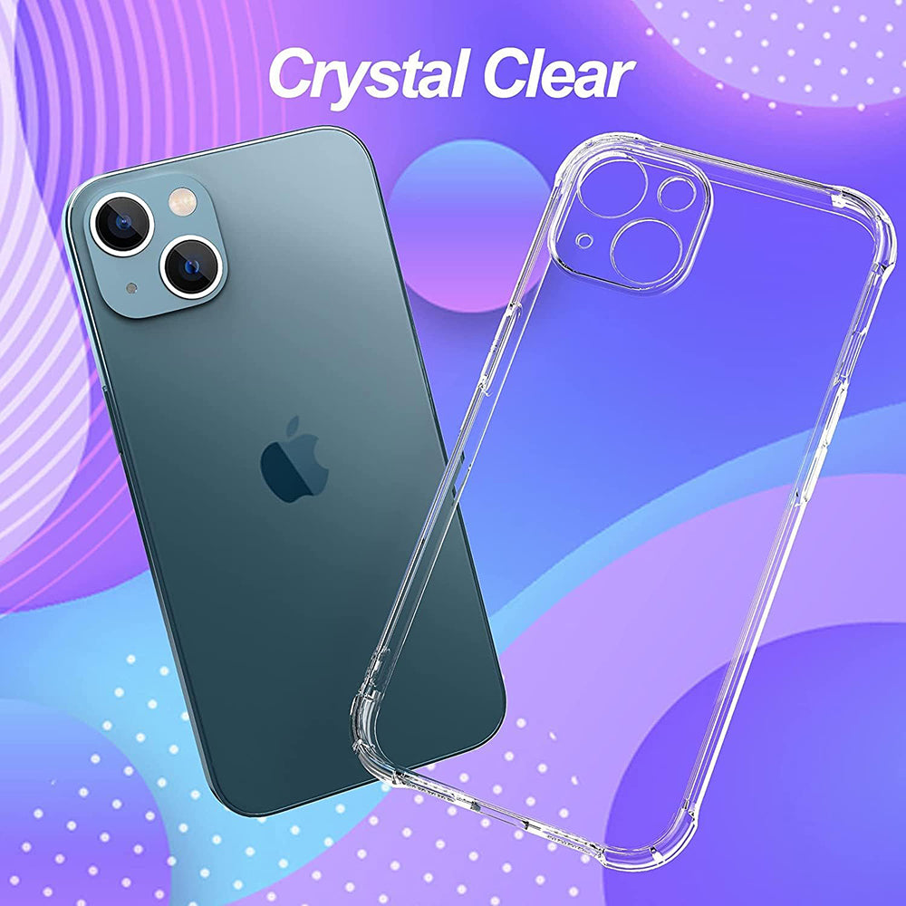 Deksel for Apple iPhone 13 mini, Techsuit, Støtsikker Klar, Transparent
