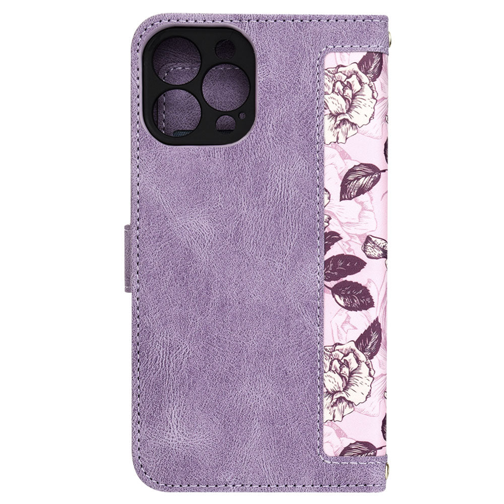 Deksel for Apple iPhone 13 Pro Max, Techsuit, FlipCraft, Lilla