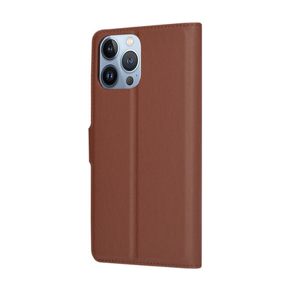 Deksel for Apple iPhone 13 Pro Max, Techsuit, Leather Folio, Brun