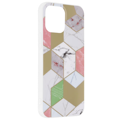 Deksel til Apple iPhone 13 Pro Max, Techsuit, Marble, Lilla