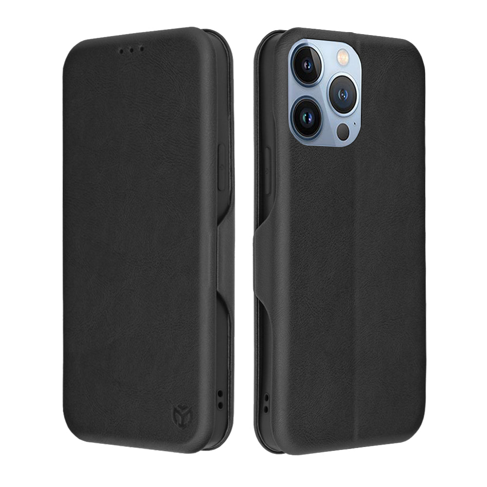 Deksel for Apple iPhone 13 Pro Max, Techsuit, Safe Wallet Plus, Svart