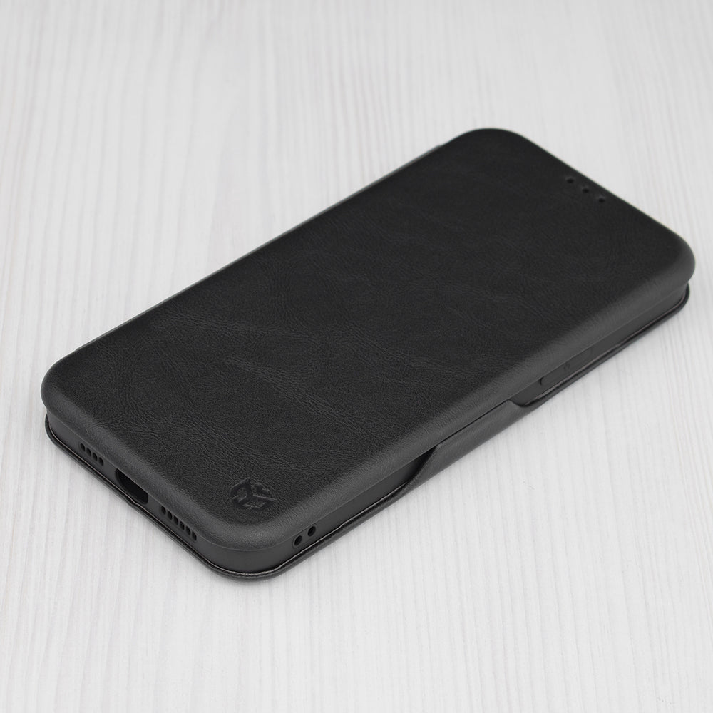Deksel for Apple iPhone 13 Pro Max, Techsuit, Safe Wallet Plus, Svart