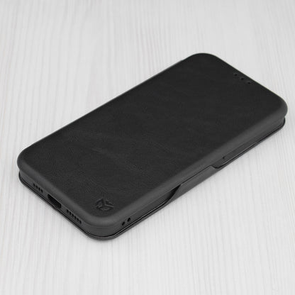 Deksel for Apple iPhone 13 Pro Max, Techsuit, Safe Wallet Plus, Svart