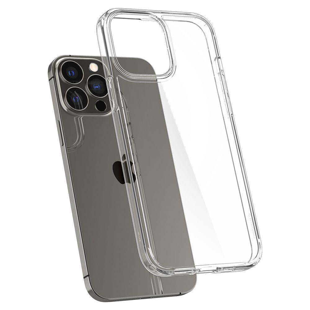 Deksel for Apple iPhone 13 Pro, Spigen, Ultra Hybrid, Transparent