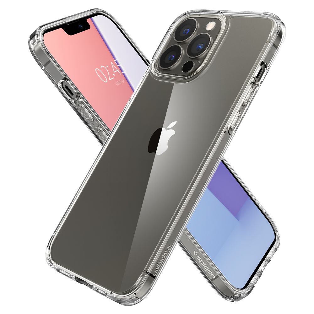 Deksel for Apple iPhone 13 Pro, Spigen, Ultra Hybrid, Transparent
