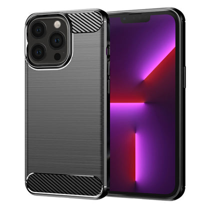 Deksel til Apple iPhone 13 Pro, Techsuit, Karbon, Svart