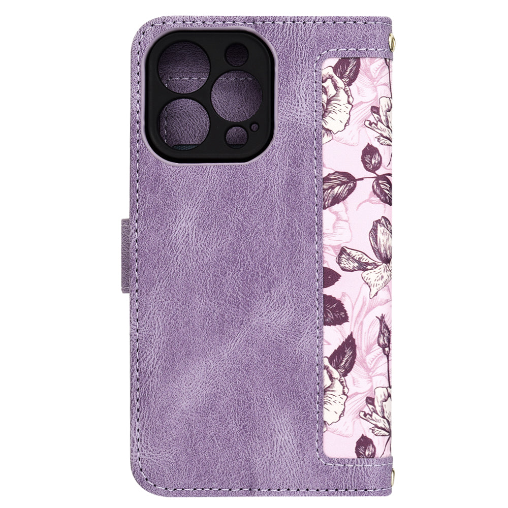Deksel til Apple iPhone 13 Pro, Techsuit, FlipCraft, Lilla
