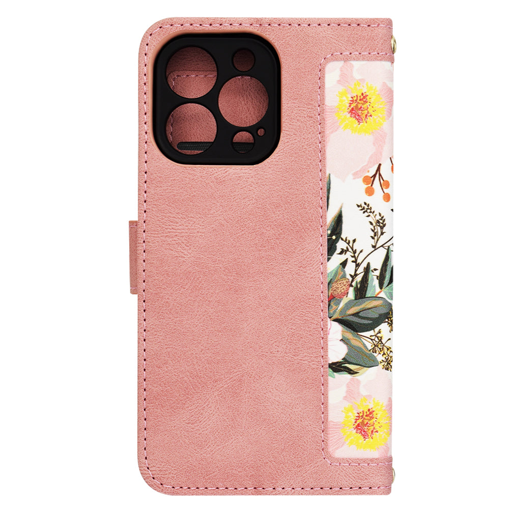 Deksel til Apple iPhone 13 Pro, Techsuit, FlipCraft, Rosa