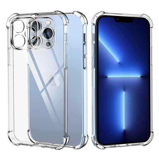 Deksel for Apple iPhone 13 Pro, Techsuit, Støtsikker Klar, Transparent