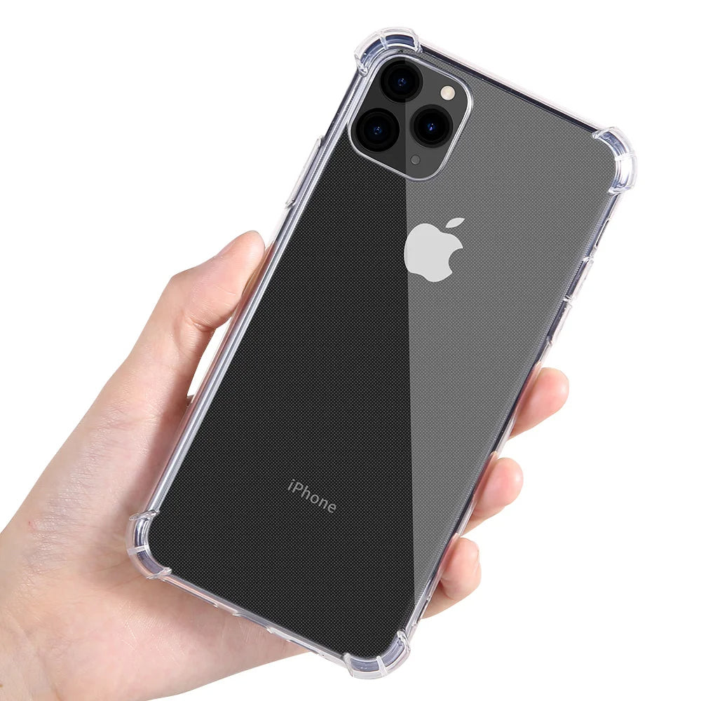 Deksel for Apple iPhone 13 Pro, Techsuit, Støtsikker Klar, Transparent