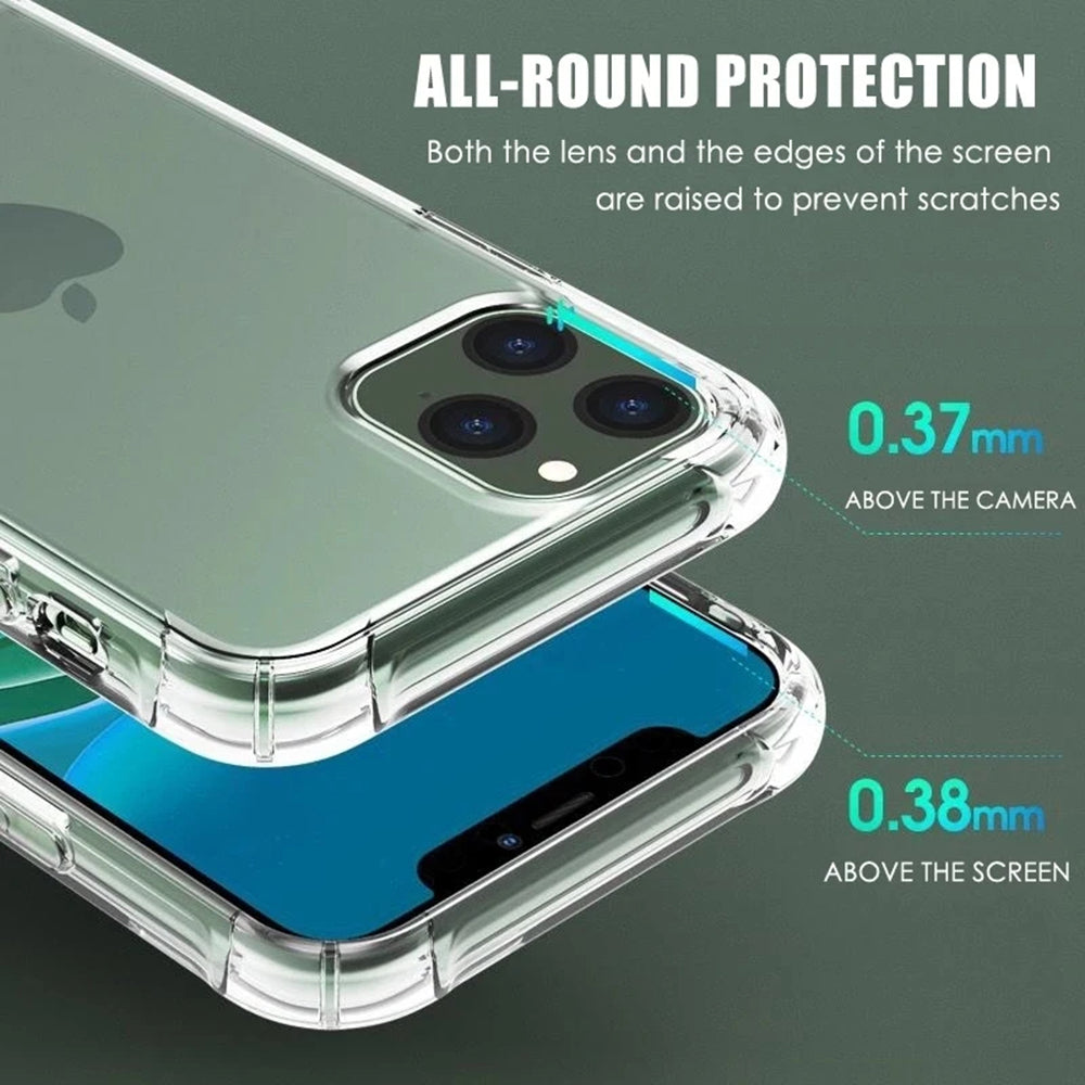Deksel for Apple iPhone 13 Pro, Techsuit, Støtsikker Klar, Transparent