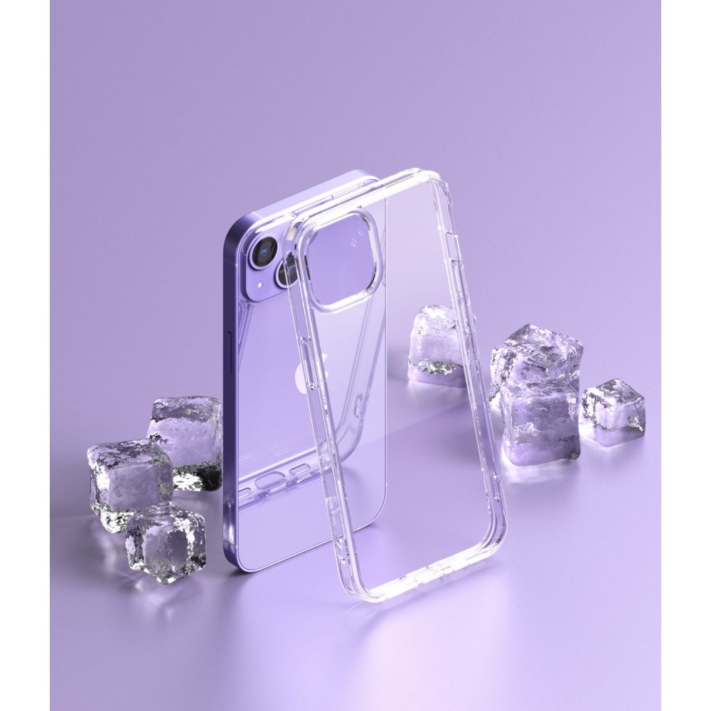Deksel for Apple iPhone 13, Ringke, Fusion, Transparent