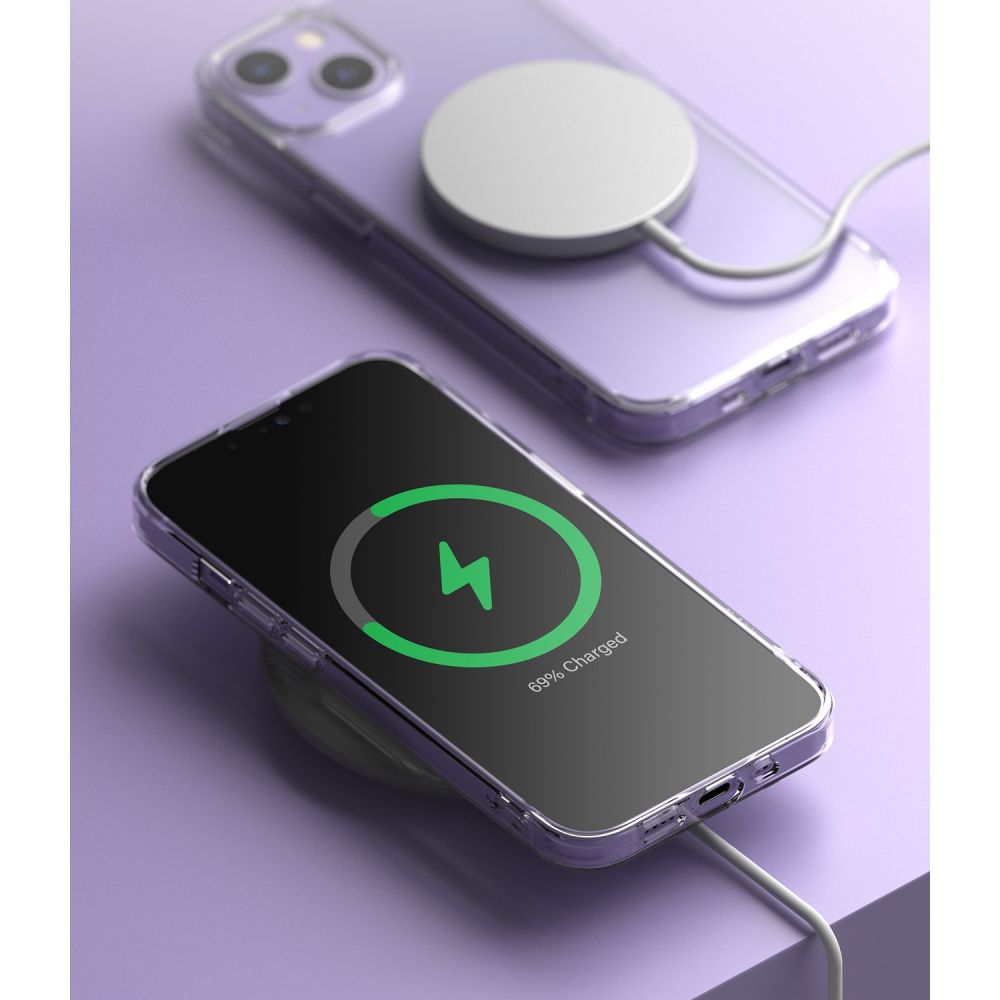 Deksel for Apple iPhone 13, Ringke, Fusion, Transparent