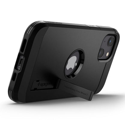 Deksel for Apple iPhone 13, Spigen, Tough Armor, Svart ACS03539