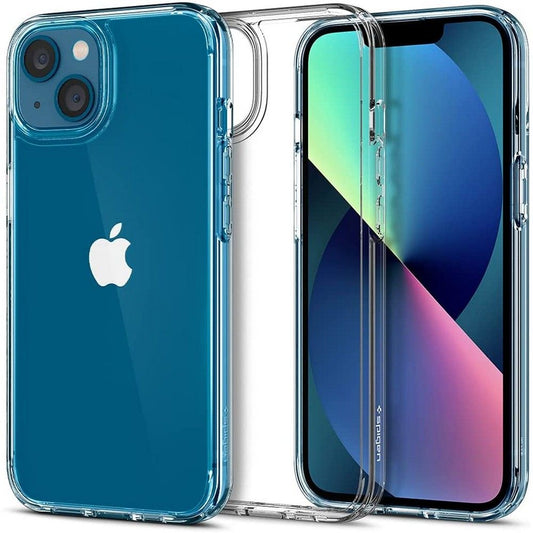 Deksel for Apple iPhone 13, Spigen, Ultra Hybrid, Transparent ACS03522