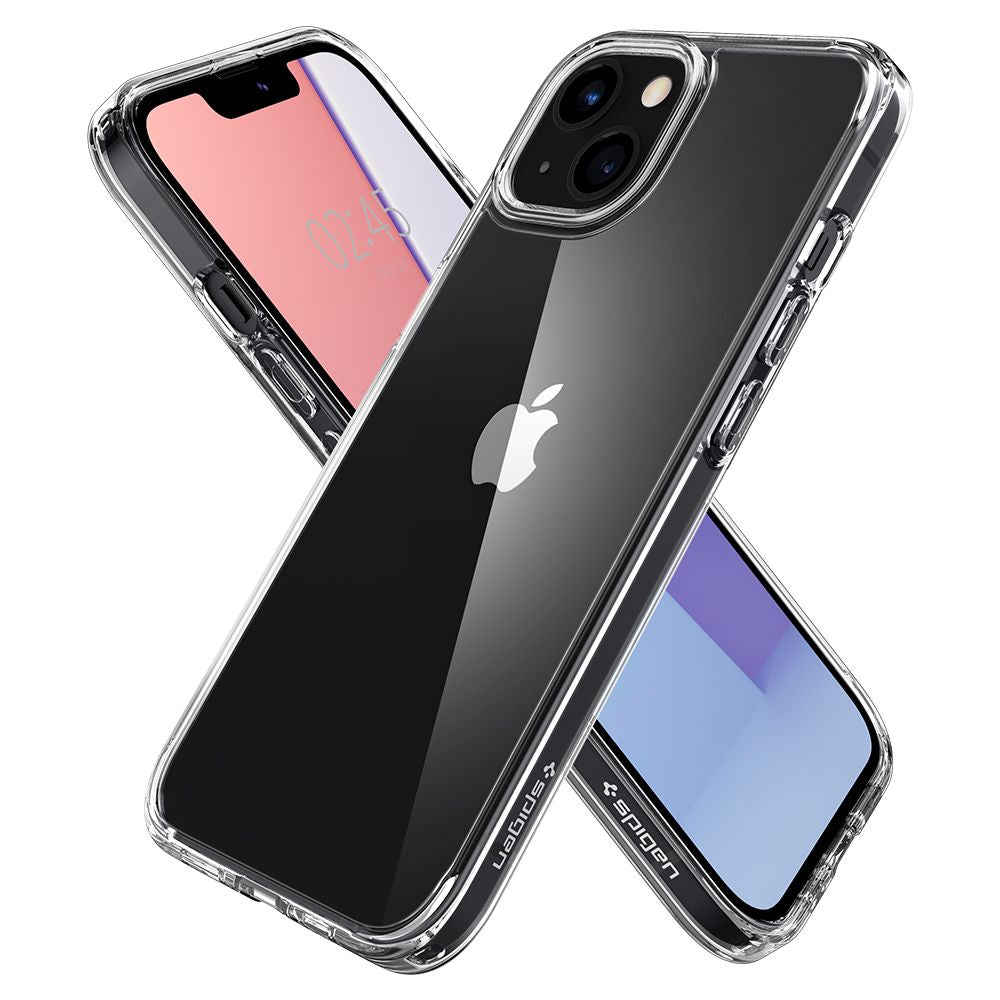 Deksel for Apple iPhone 13, Spigen, Ultra Hybrid, Transparent ACS03522
