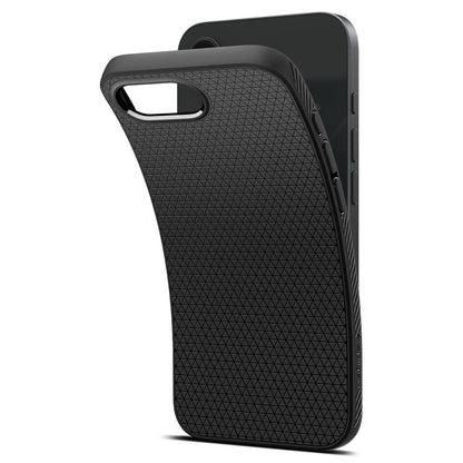 Deksel for Apple iPhone 17e / 16e, Spigen, Liquid Air, Svart ACS09161