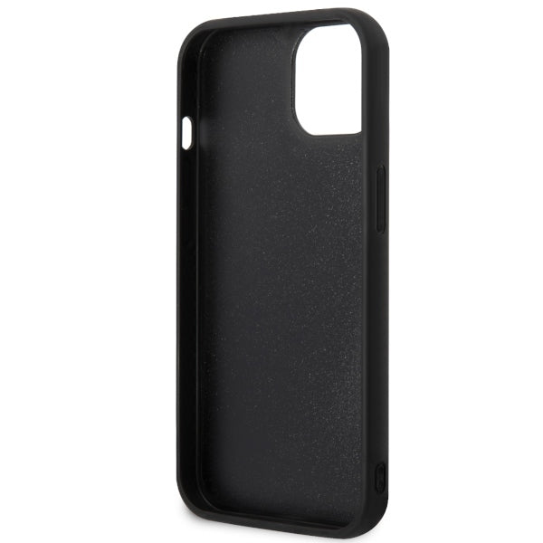 Deksel for Apple iPhone 14 Plus, Karl Lagerfeld, 3D Rubber Ikonik Karl, Svart