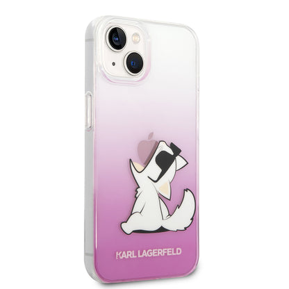 Deksel for Apple iPhone 14 Plus, Karl Lagerfeld, Choupette Fun, Rosa