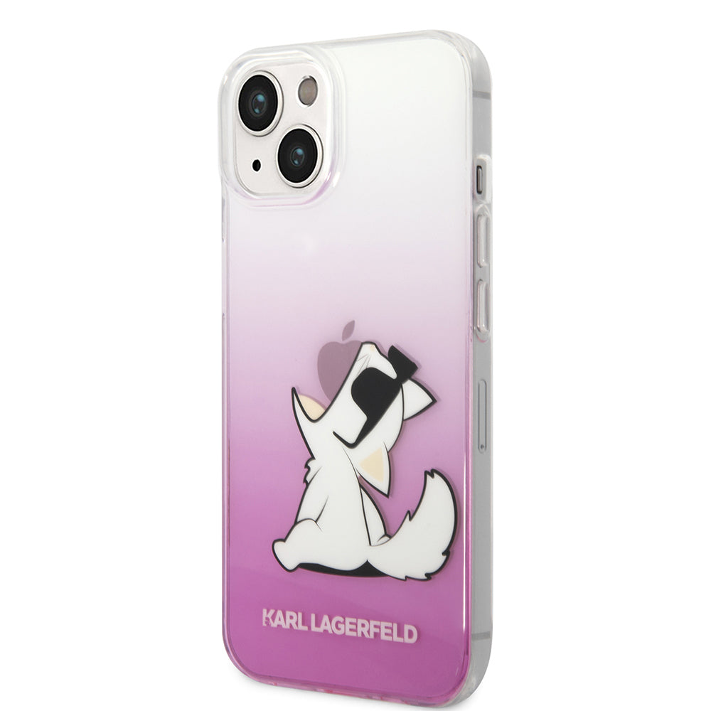 Deksel for Apple iPhone 14 Plus, Karl Lagerfeld, Choupette Fun, Rosa
