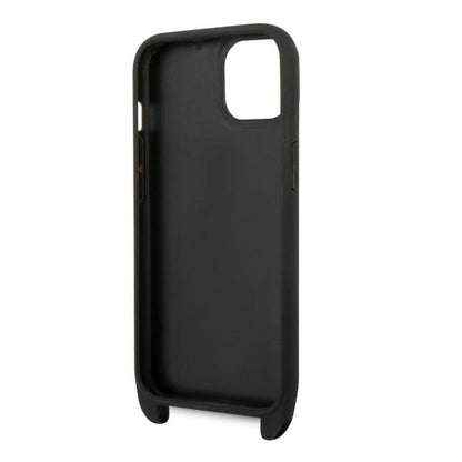 Deksel for Apple iPhone 14 Plus, Karl Lagerfeld, Monogram Ikonik Karl, Hvit