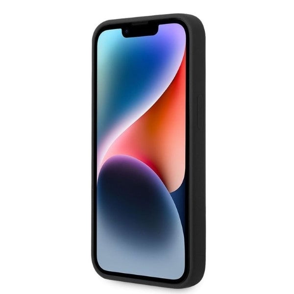 Deksel for Apple iPhone 14 Plus, Karl Lagerfeld, Silicone Ikonik Karl, Svart