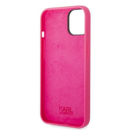 Deksel for Apple iPhone 14 Plus, Karl Lagerfeld, Silicone RSG, Rosa